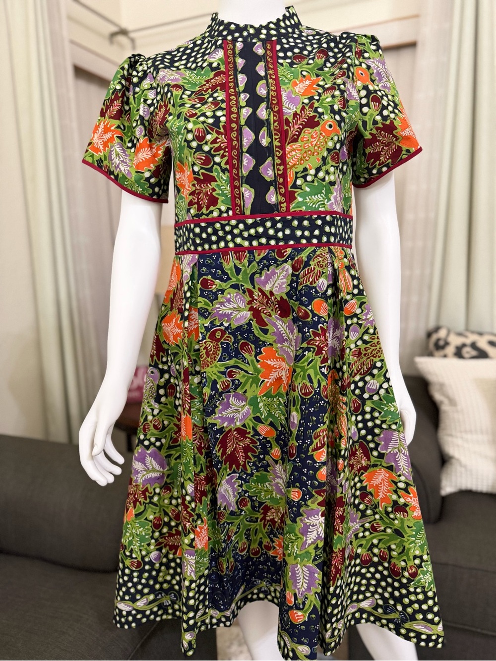Hand-Drawn BATIK Dress
